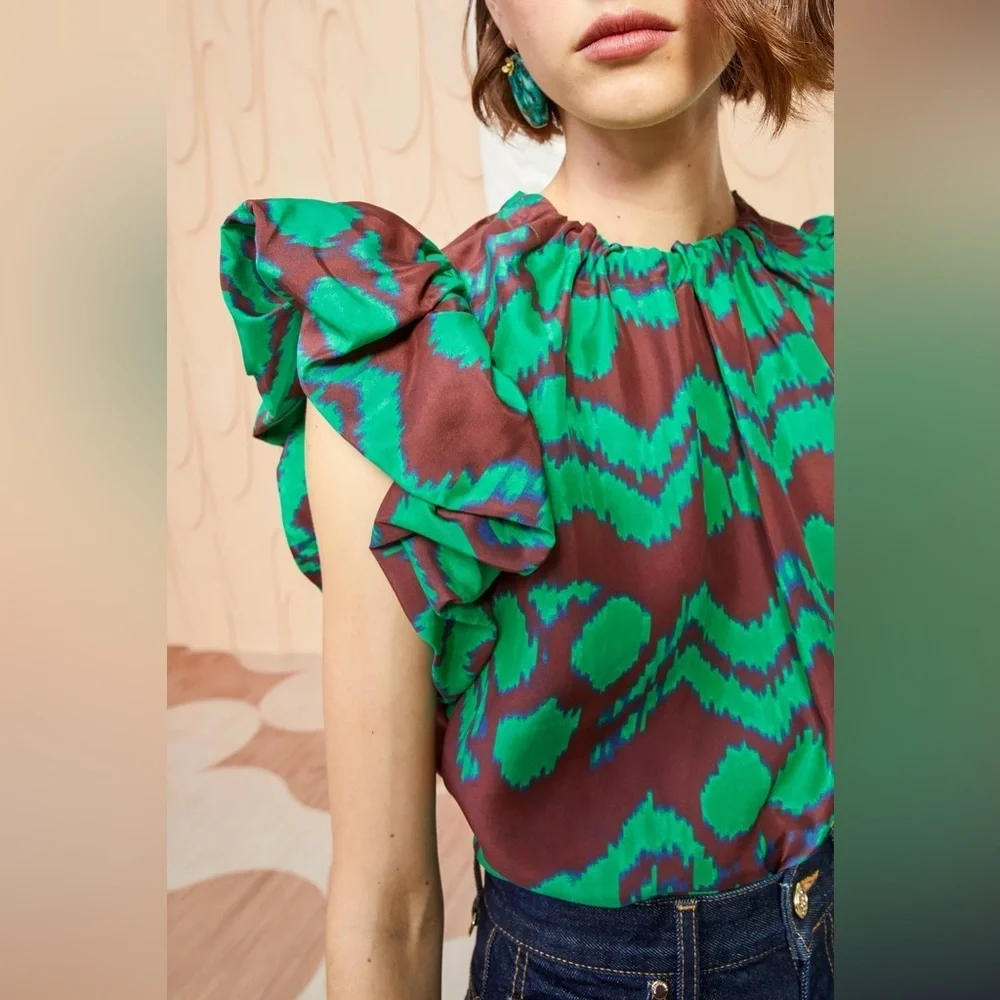 Ulla Johnson Iren Top - Picture 2 of 5